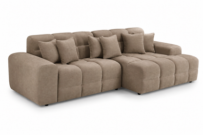 Jacob Sofa Mocha Right Hand Facing Corner