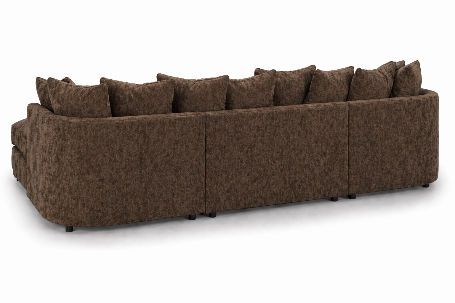 Bishop Alaska Chocolate U Shape Sofa