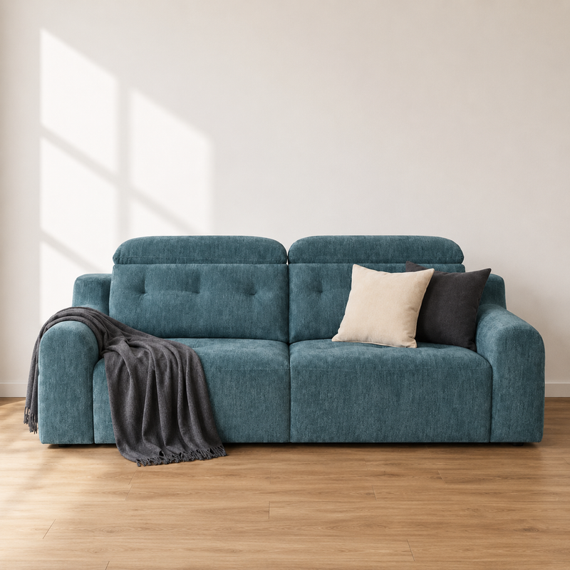 Harrison Electric Sofa Bed - Teal