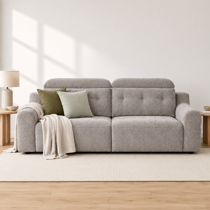 Harrison Electric Sofa Bed - Grey