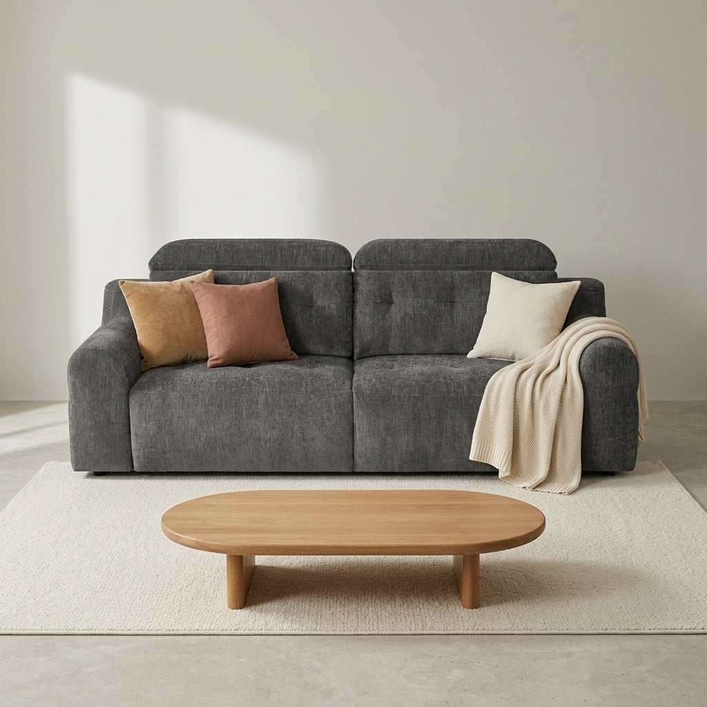 Harrison Electric Sofa Bed - Charcoal