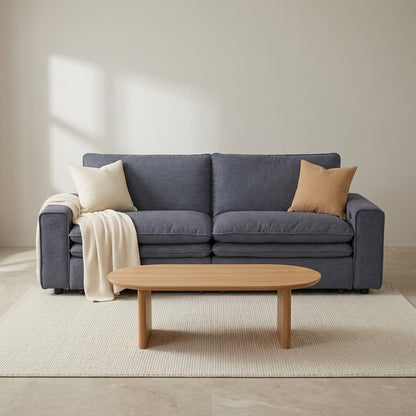 Florence Cloud Electric Seat Extension Sofa Bed - Grey