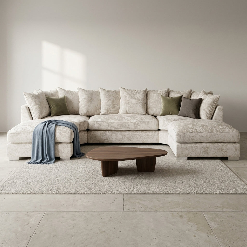 Bishop Alaska Pearl U Shape Sofa