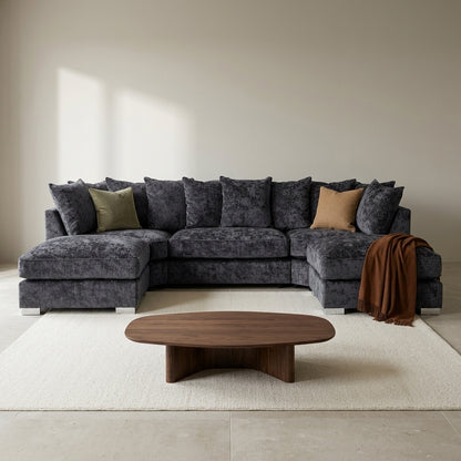 Bishop Alaska Coal U Shape Sofa