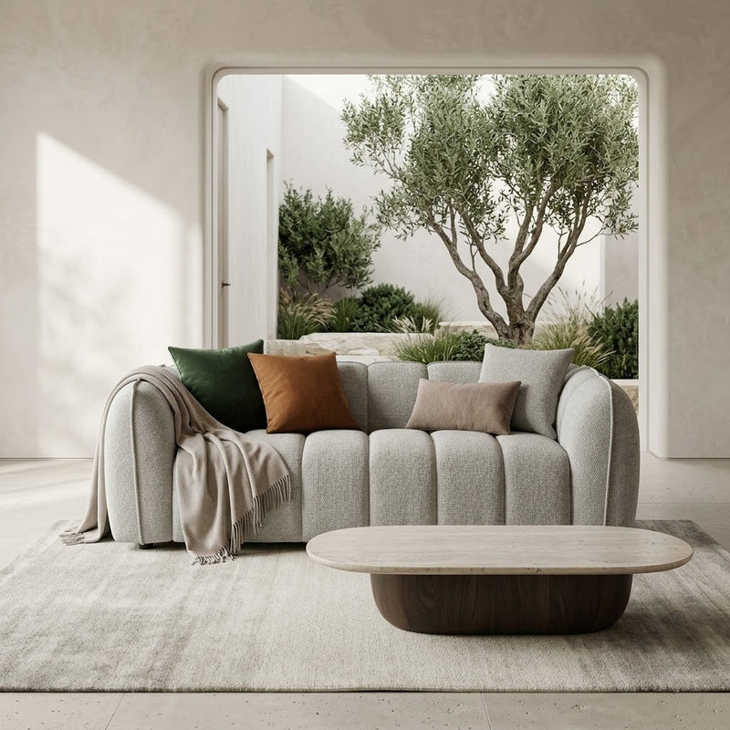Venice 2 Seater Sofa - Grey