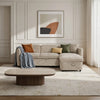 Capri Corner Sofa Bed With Storage - Beige - Universal Chaise - Pull Out Bed