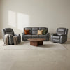 Galaxy Tech Electric Recliner 3+1+1 Seater Sofa - Grey