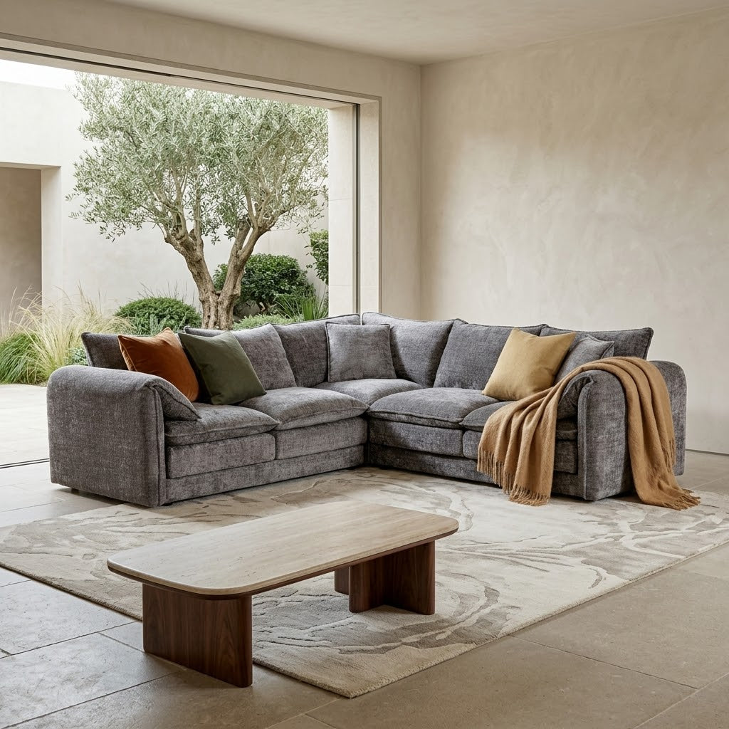 Solaya Corner Sofa - Grey