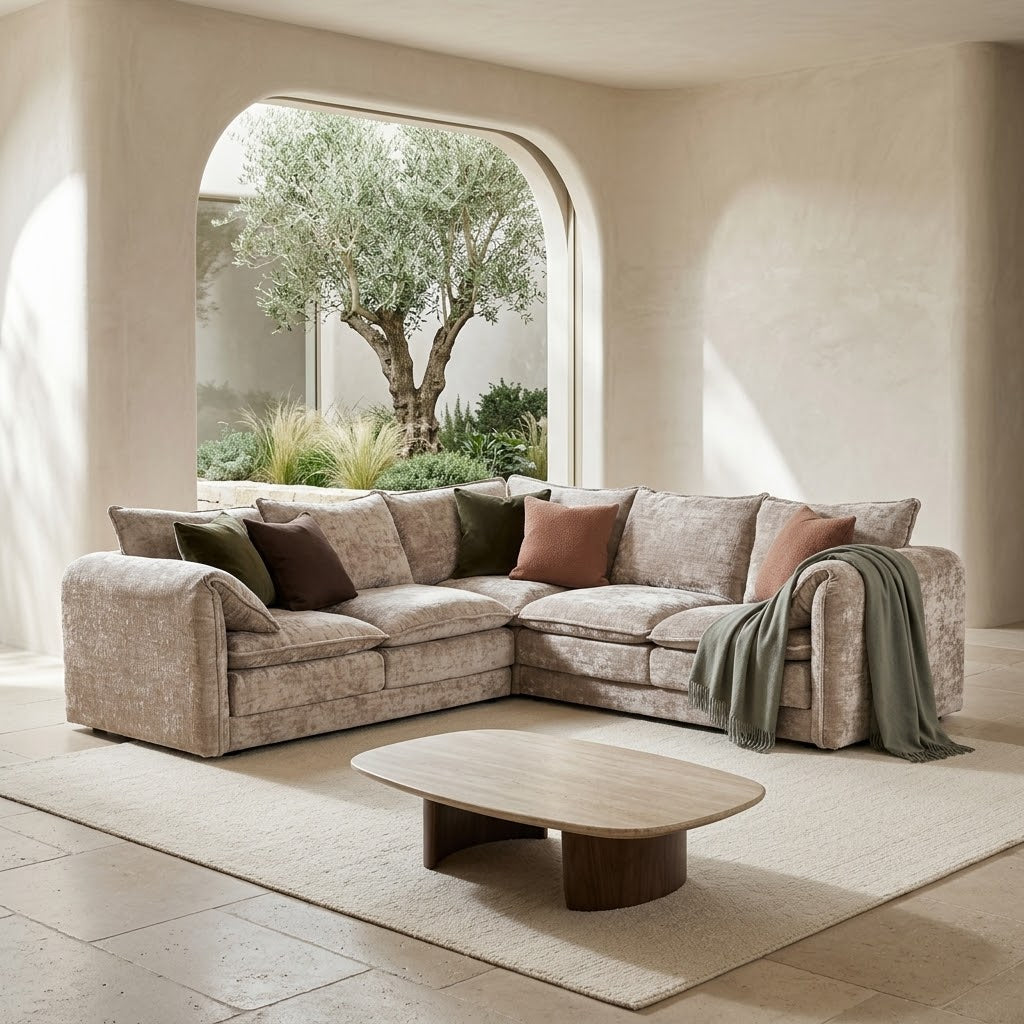 Solaya Corner Sofa - Beige