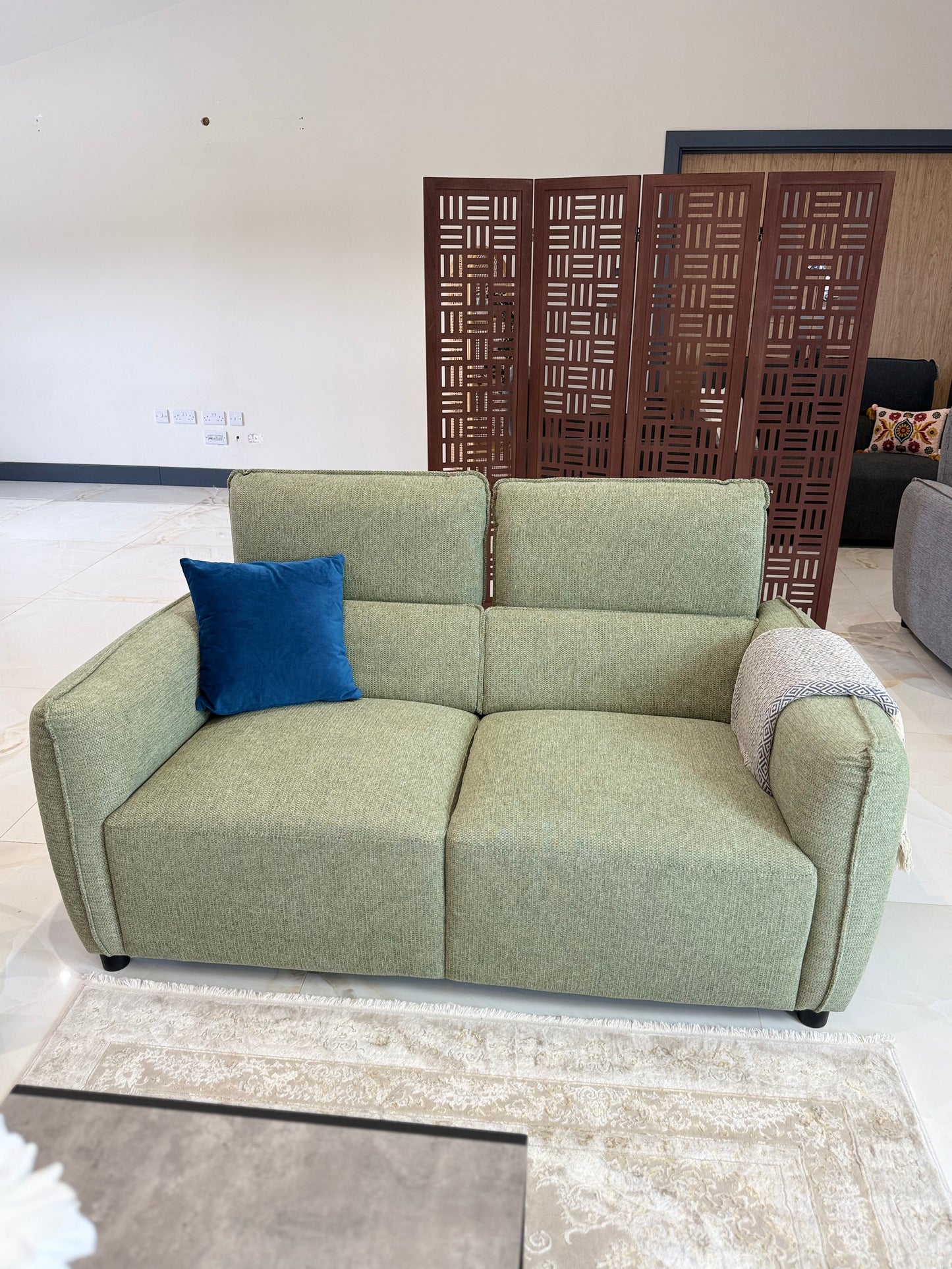 Ascot Green  3+2 Seater Sofa Set