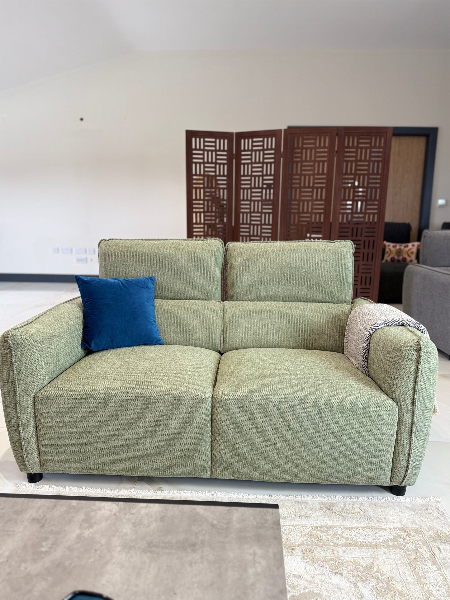 Ascot Green  3+2 Seater Sofa Set