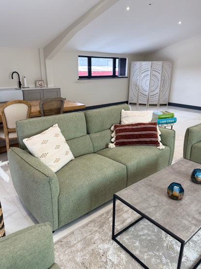 Ascot Green  3+2 Seater Sofa Set