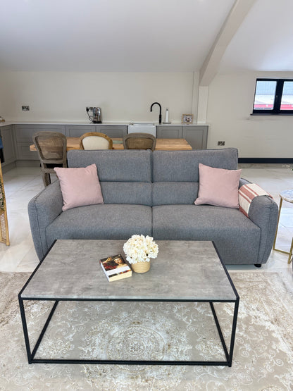 Ascot Grey 3+2 Seater Sofa Set