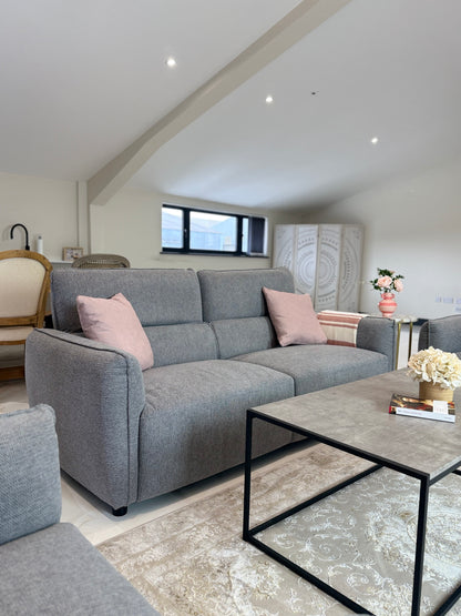 Ascot Grey 3+2 Seater Sofa Set