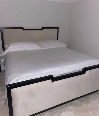 Hampton Luxury Metal Frame Bed