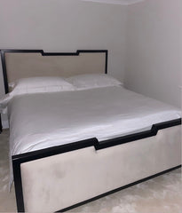 Hampton Luxury Metal Frame Bed