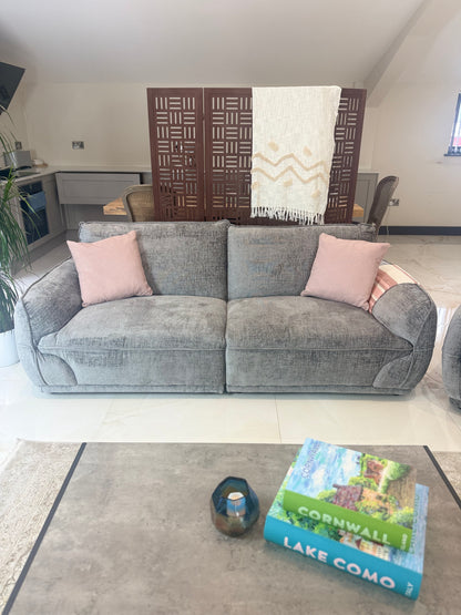 Angelo Grey 3+2+1 Seater Sofa Set