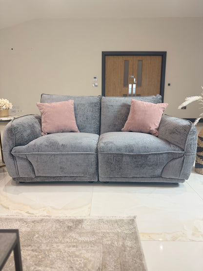 Angelo Grey 3+2+1 Seater Sofa Set