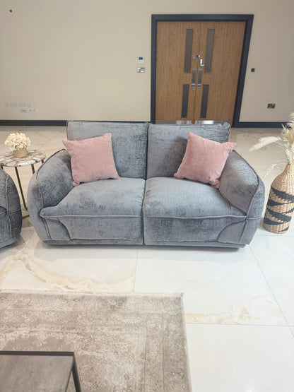 Angelo Grey 3+2+1 Seater Sofa Set