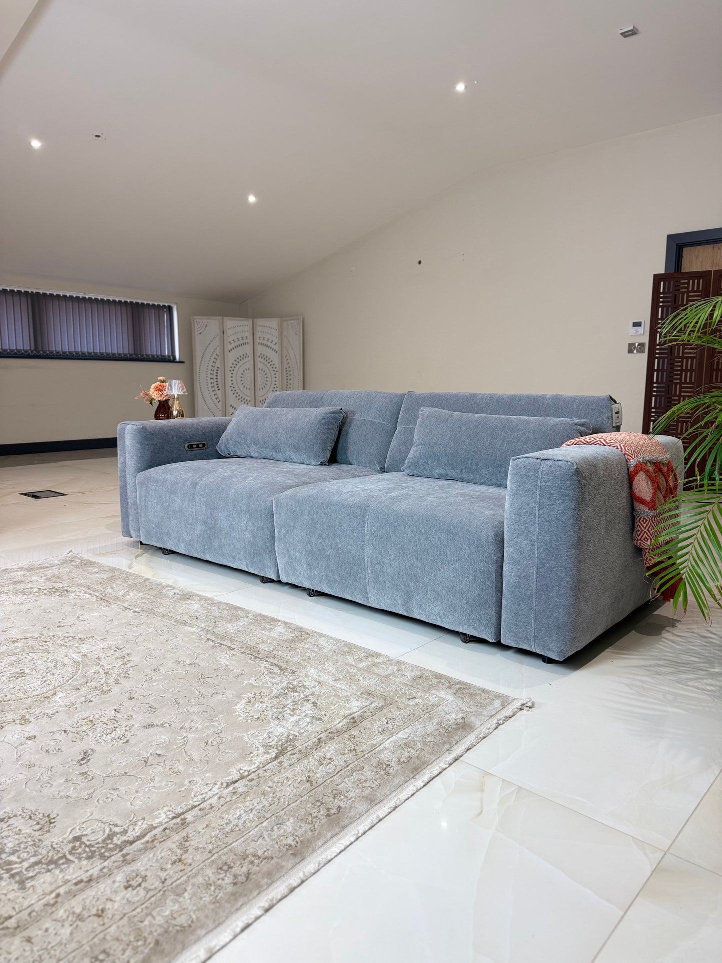 Prescott Grey Electric Sofabed