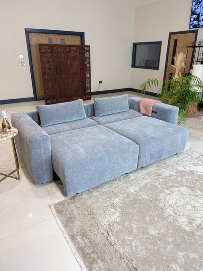 Prescott Grey Electric Sofabed