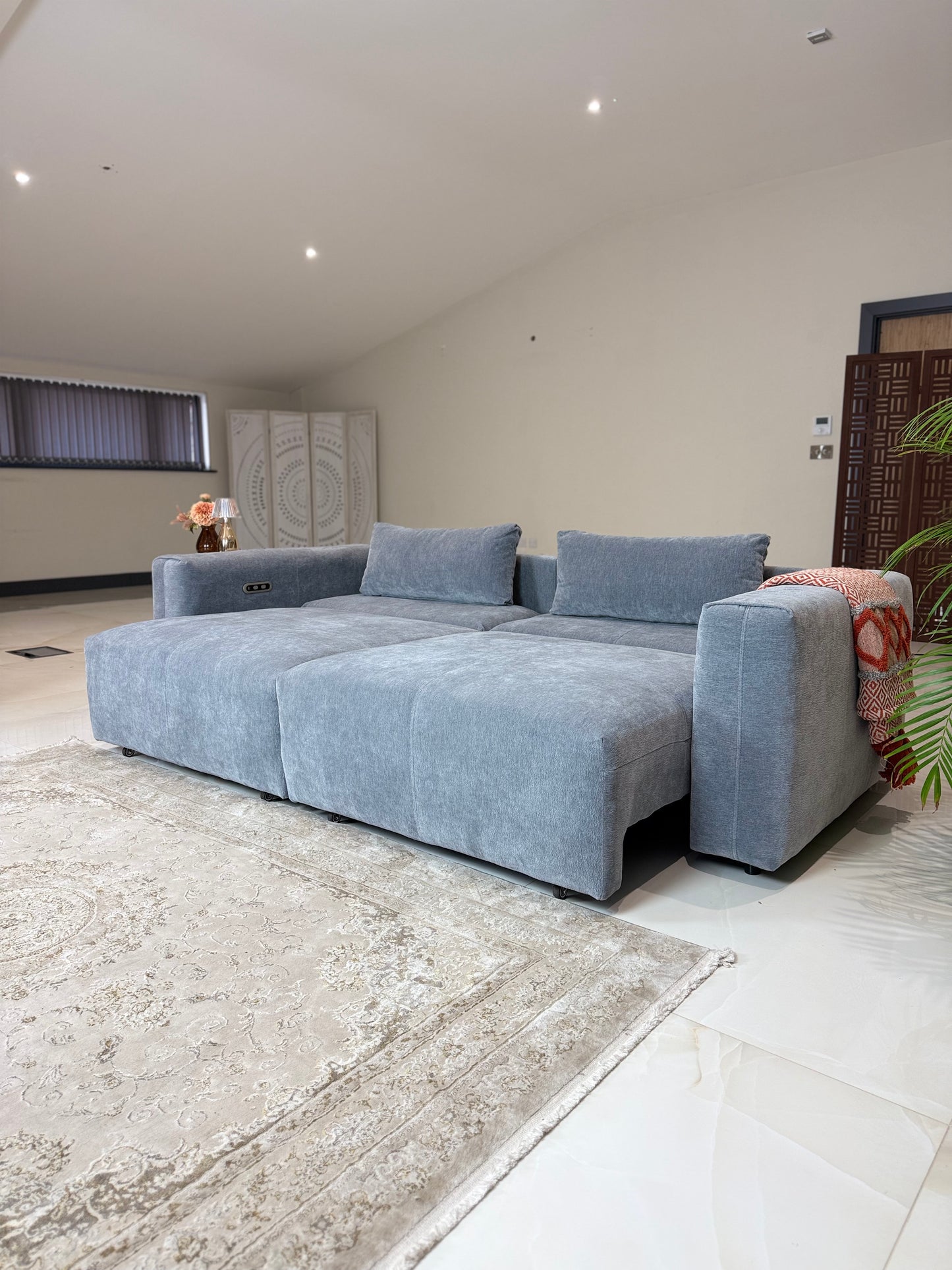 Prescott Grey Electric Sofabed