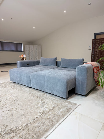 Prescott Grey Electric Sofabed