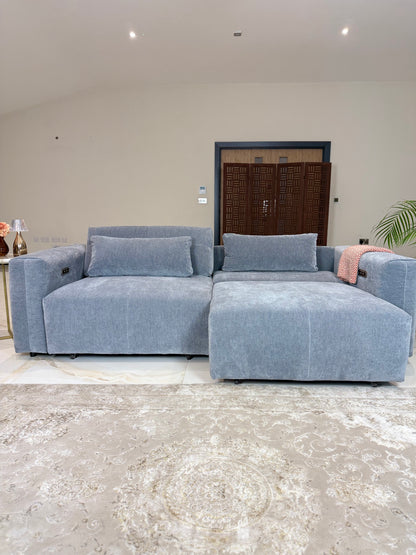 Prescott Grey Electric Sofabed