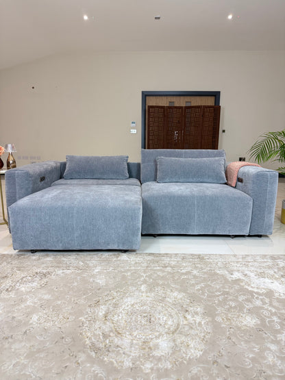 Prescott Grey Electric Sofabed