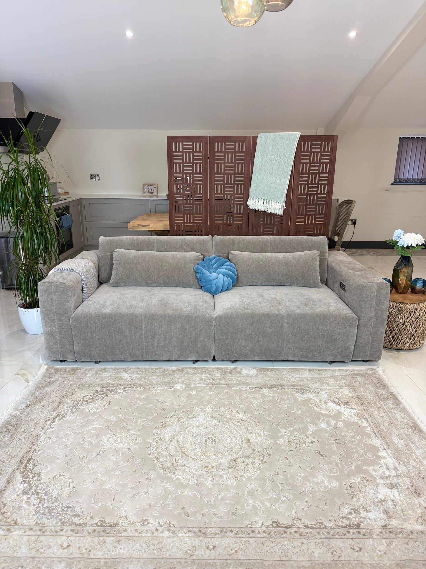 Prescott Beige Electric Sofabed