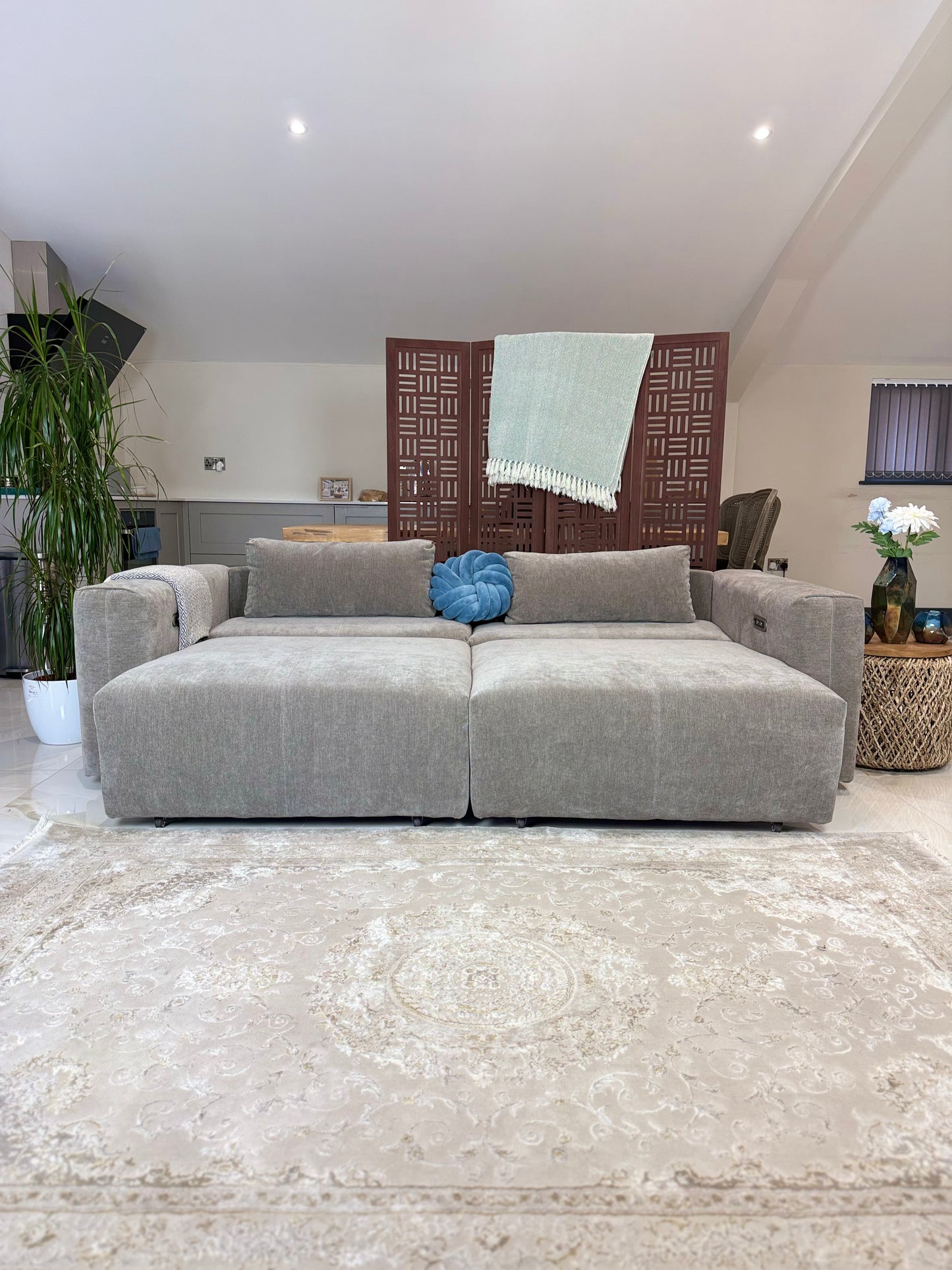 Prescott Beige Electric Sofabed