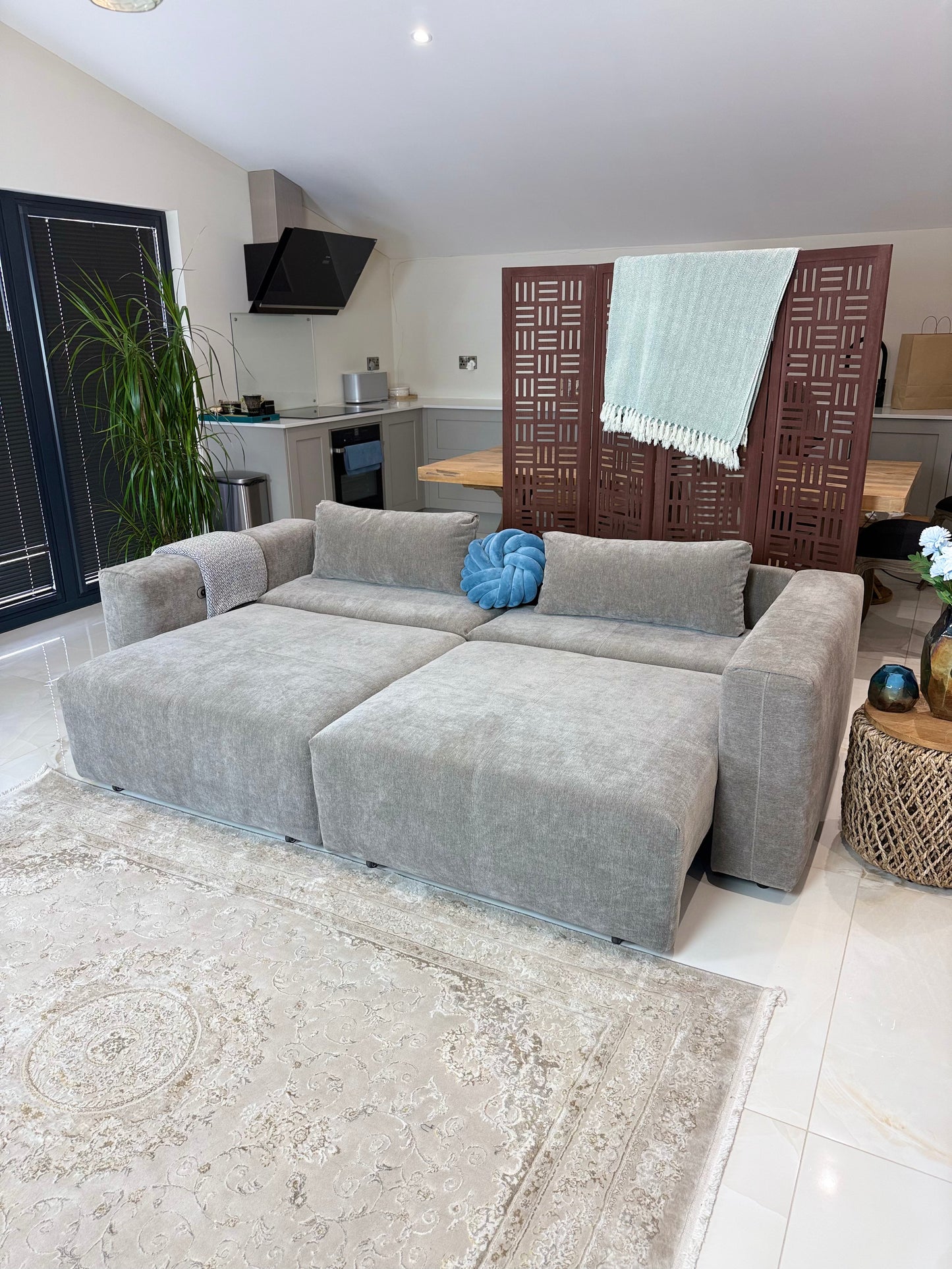 Prescott Beige Electric Sofabed