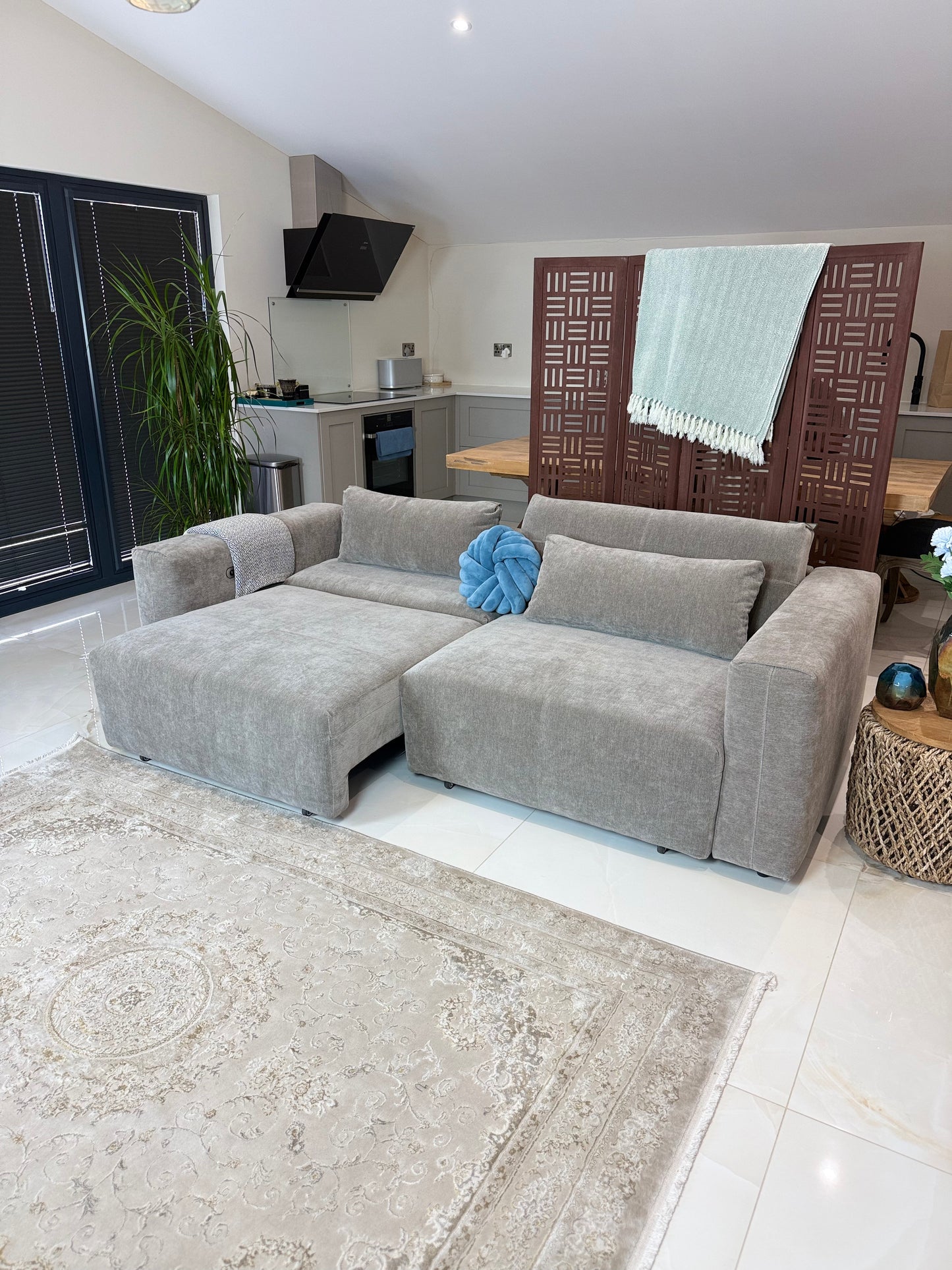 Prescott Beige Electric Sofabed