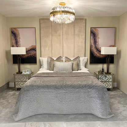 Sydney 4 Panel Wall Headboard Bed