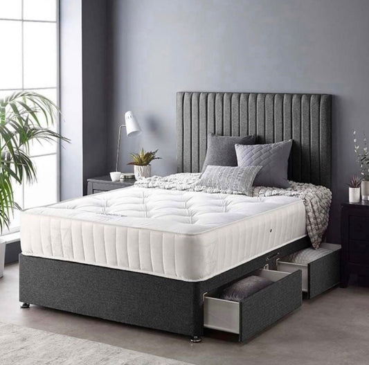 Rapunzel Divan - Single Divan Bed + Drawer Storage Option - Lovemybedss