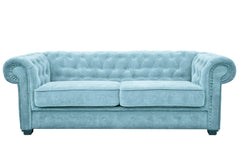 Imperial 2 Seater Sofa Bed - Blue