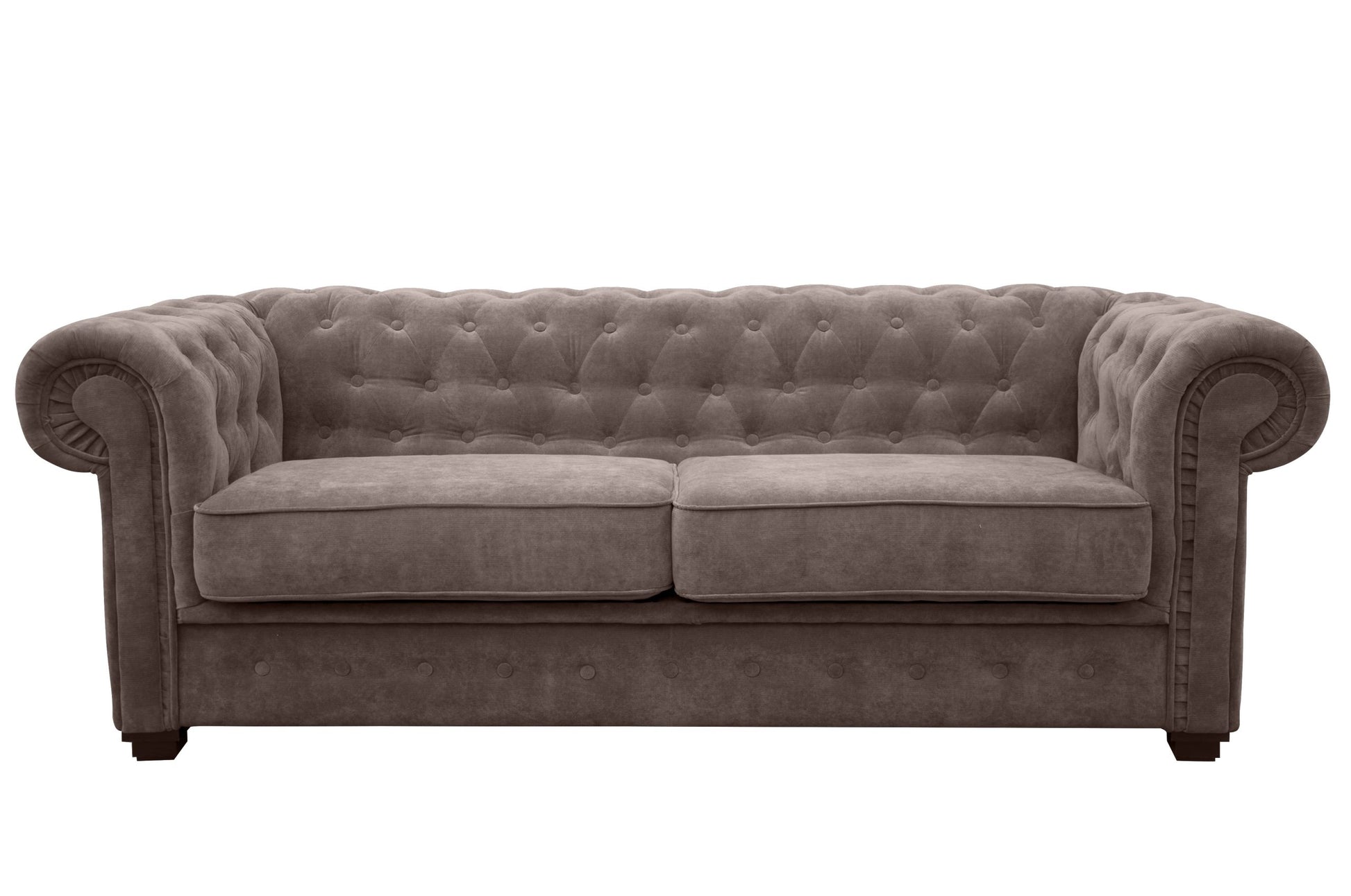 Imperial 2 Seater Sofa Bed - Chocolate