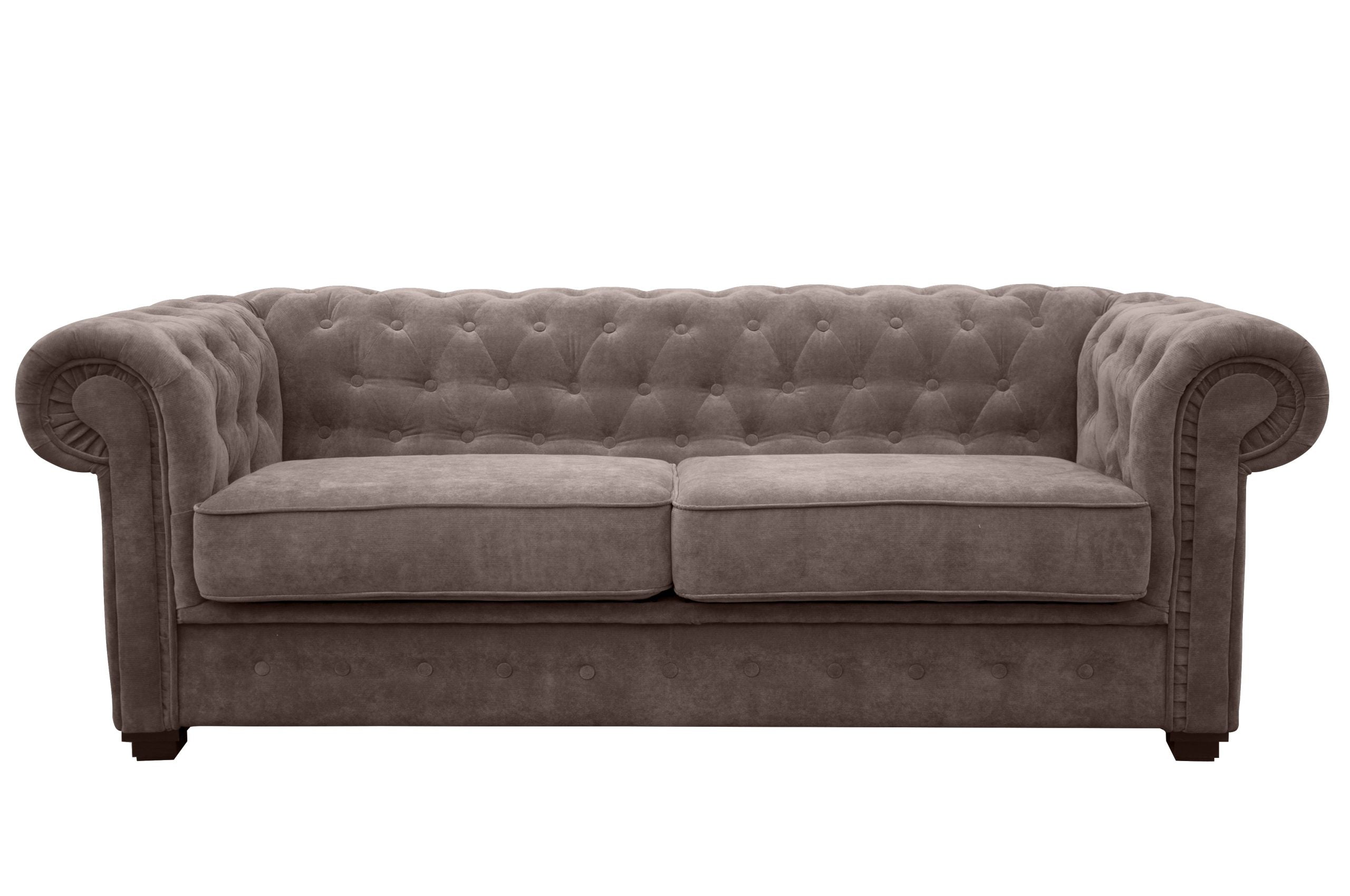 Imperial 3 Seater Sofa Bed - Chocolate