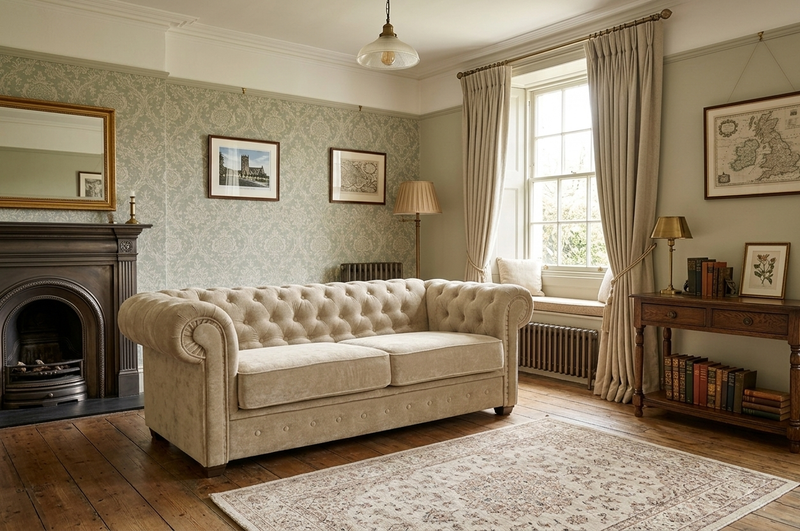 Imperial 3 Seater Sofa Bed - Cream