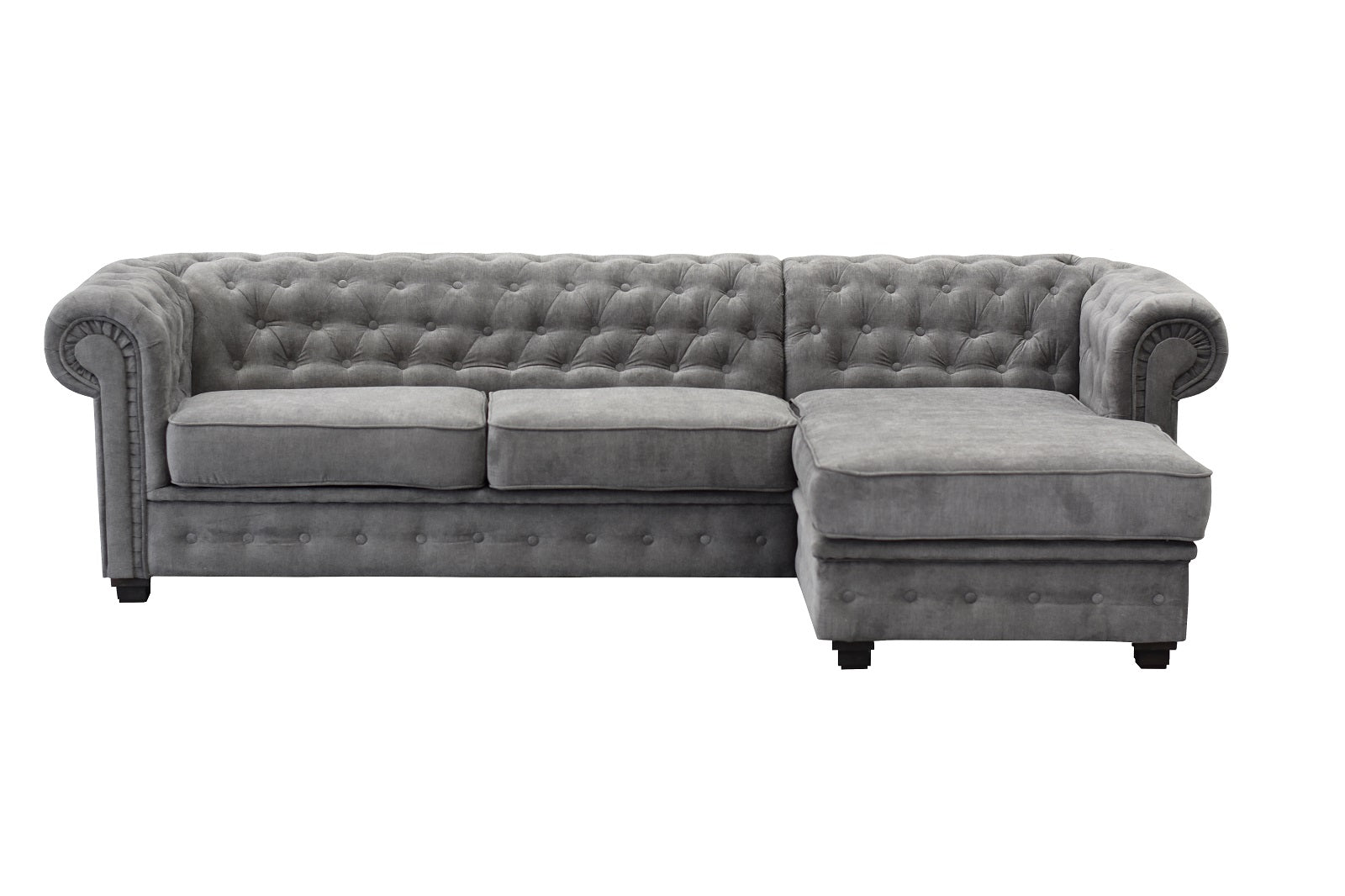 Imperial Right Hand Corner Sofa Bed - Graphite