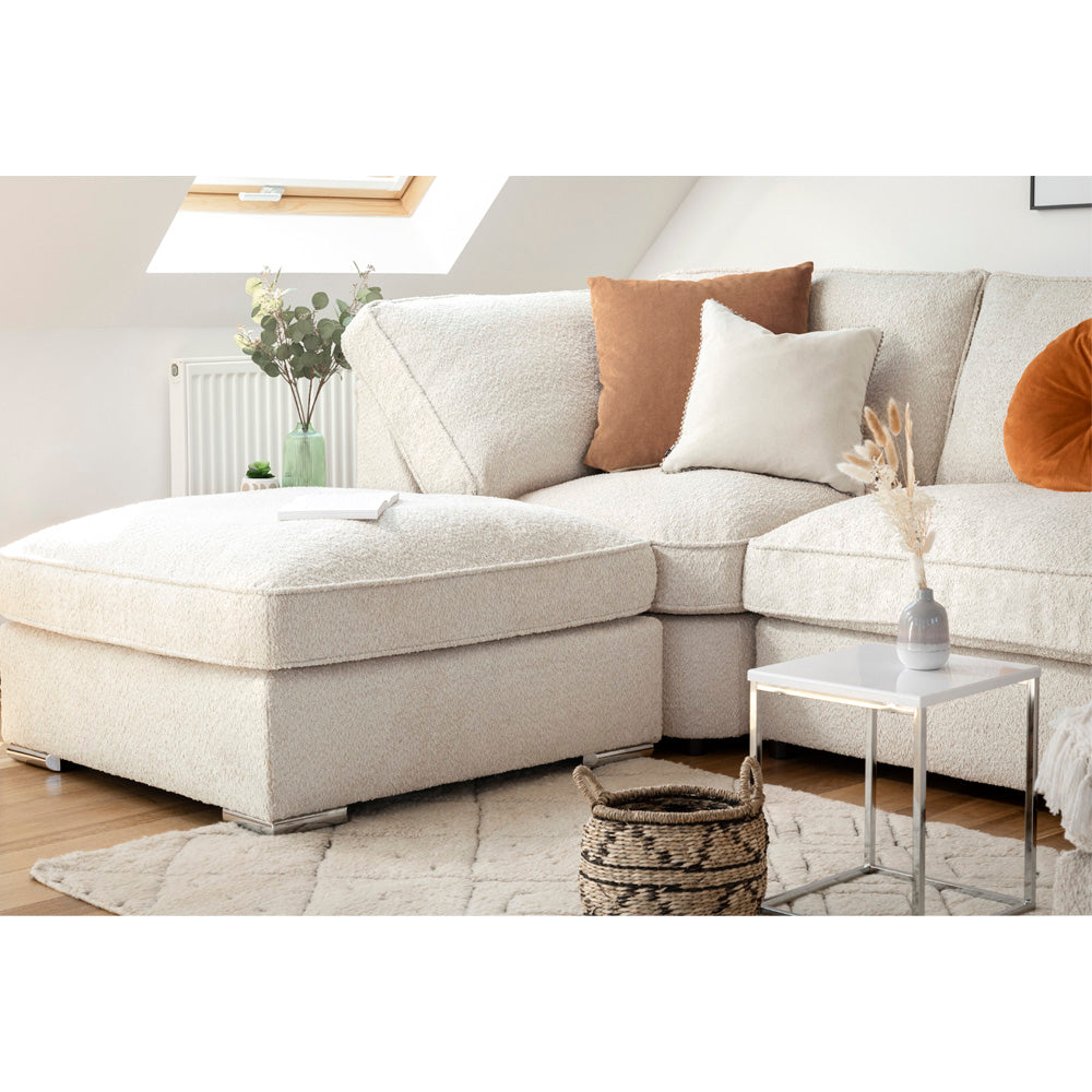 Inga Fullback Sofa Beige U Shape Corner