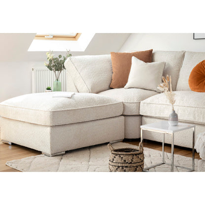 Inga Fullback Sofa Beige U Shape Corner