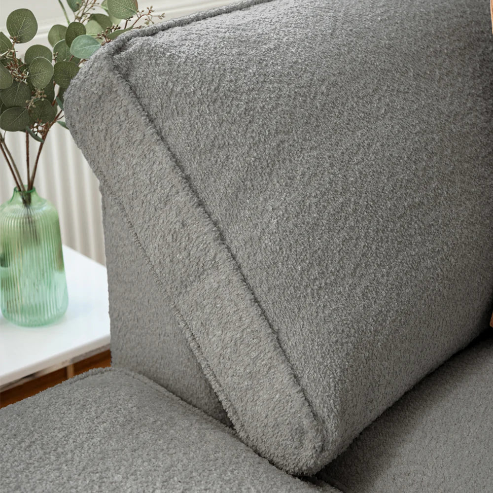 Inga Fullback Sofa Grey U Shape Corner