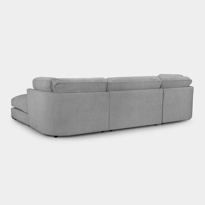 Inga Fullback Sofa Grey U Shape Corner