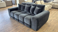 Jacob 3 Seater Sofa - Black