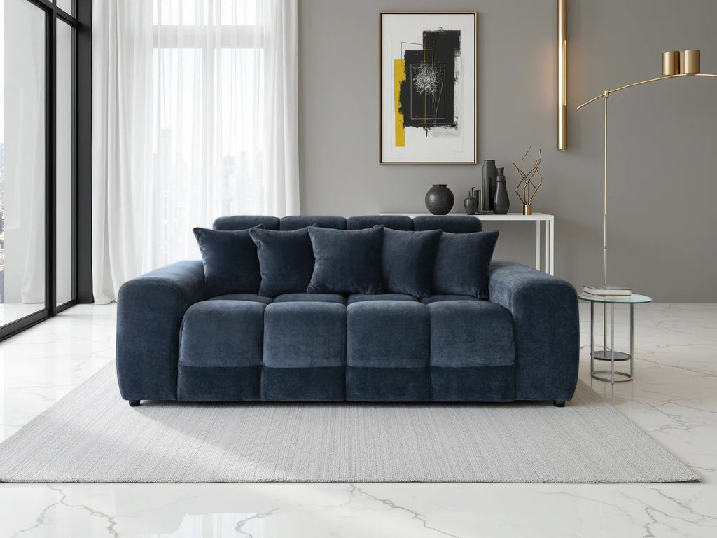 Jacob 3 Seater Sofa - Black