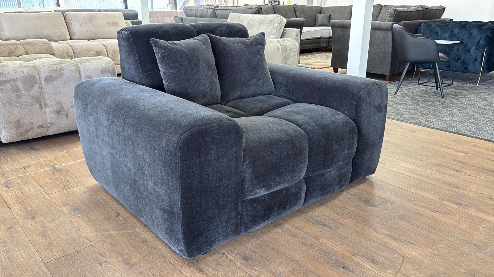 Jacob Armchair Sofa - Black