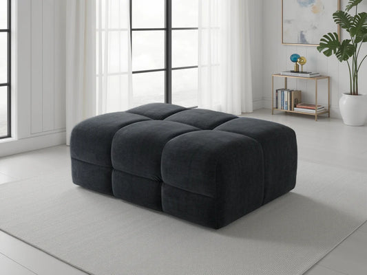 Jacob Footstool Sofa - Black