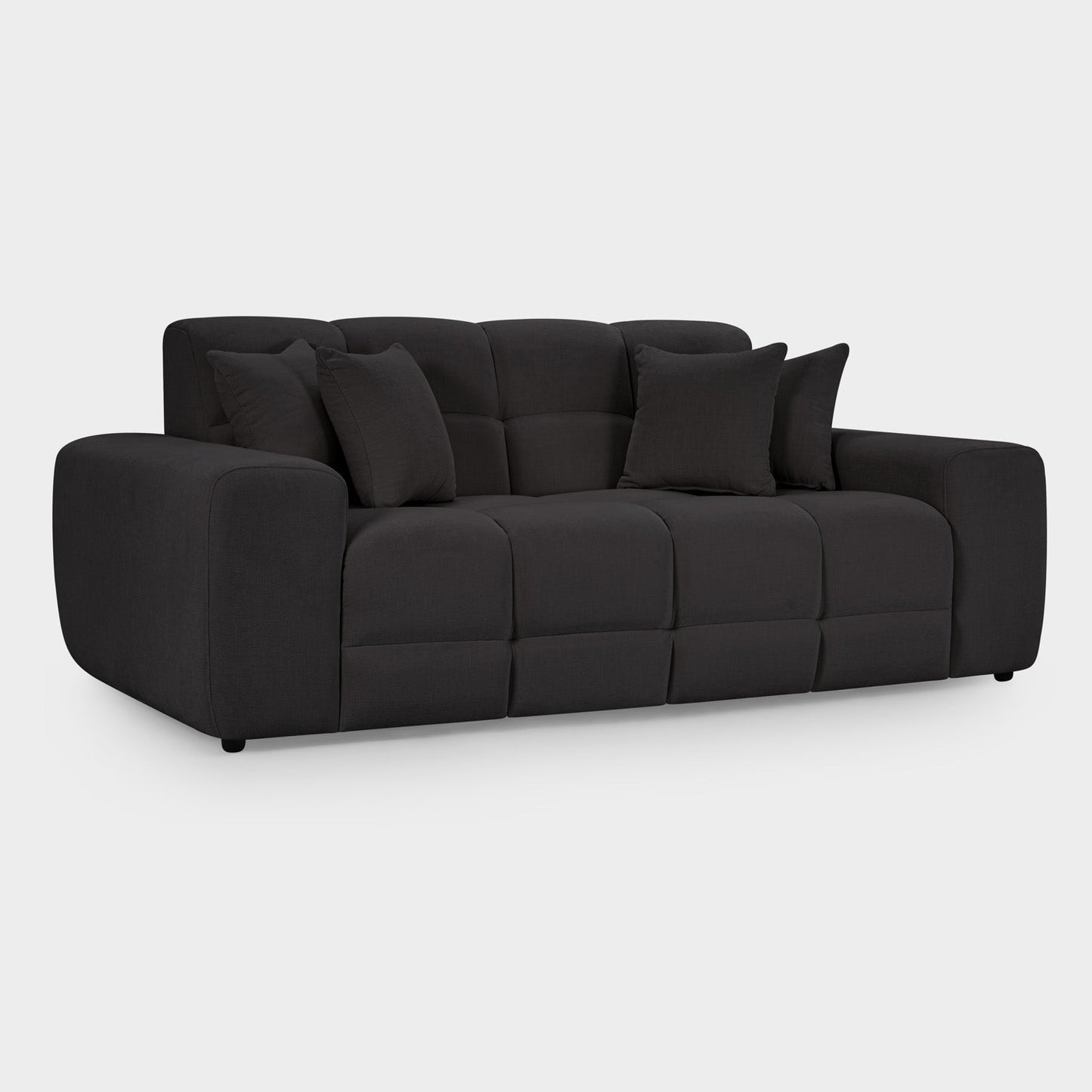 Jacob 3+2 Seater Sofa - Charcoal
