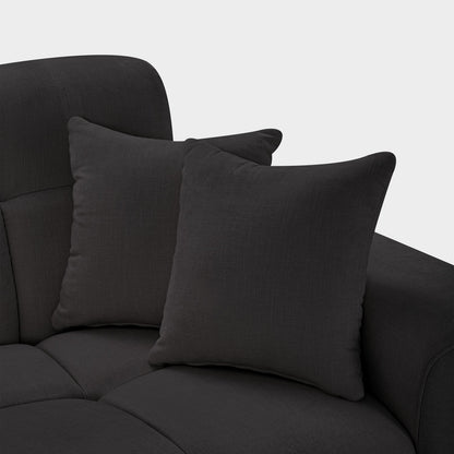 Jacob 3+2 Seater Sofa - Charcoal